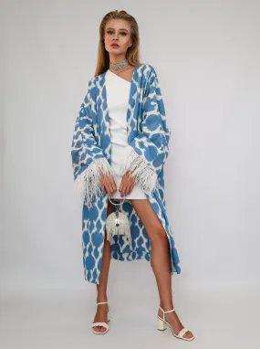 100% Cotton Kimono “Calm Lagoon”
