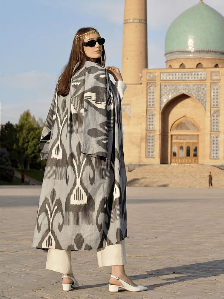 100% Maxi Kimono "Gentle confidence"