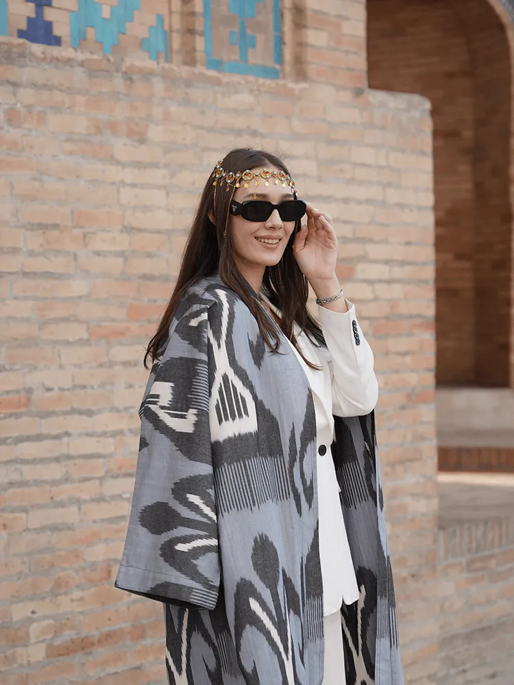 100% Maxi Kimono "Gentle confidence"