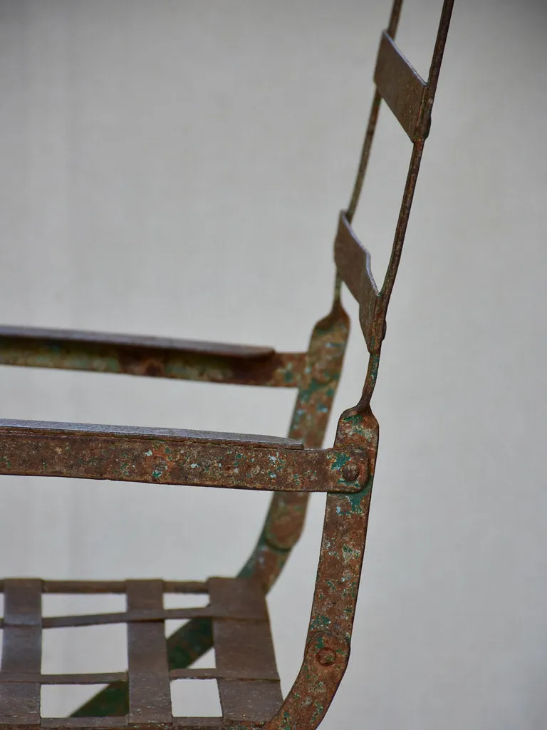 19th Century garden armchair