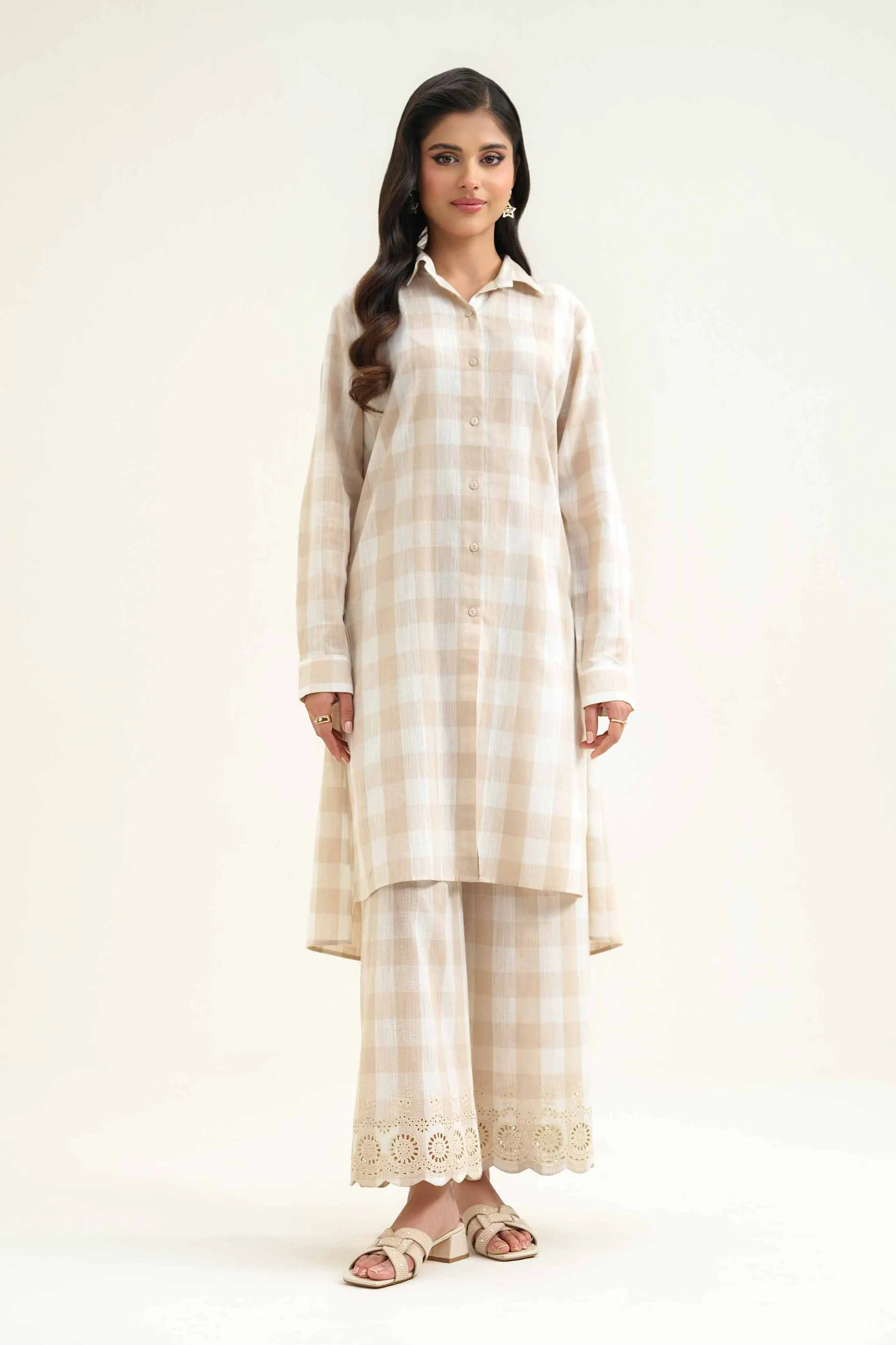2 Piece - Embroidered Suit - KFS25-65