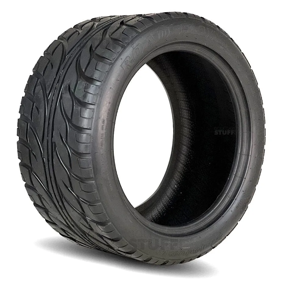 22x10-R14 RHOX Road Hawk Radial DOT Approved Golf Cart Tire - 22" Tall