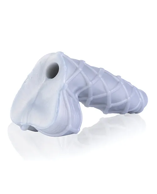 665 Fetishique - Silver 6 Inch - 12 Inch Dildo