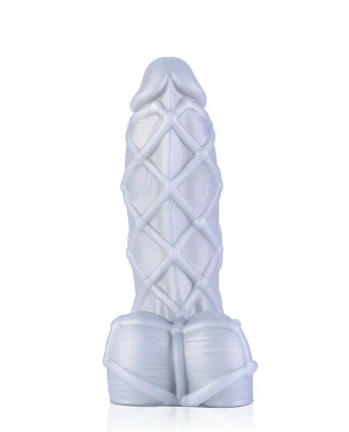665 Fetishique - Silver 6 Inch - 12 Inch Dildo