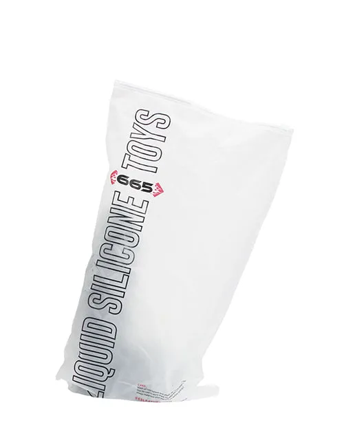 665 Fetishique - Silver 6 Inch - 12 Inch Dildo