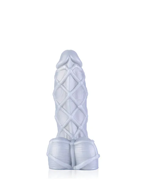665 Fetishique - Silver 6 Inch - 12 Inch Dildo