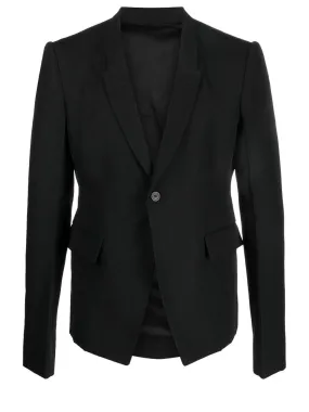 73Cm Soft Slub Wool Jacket