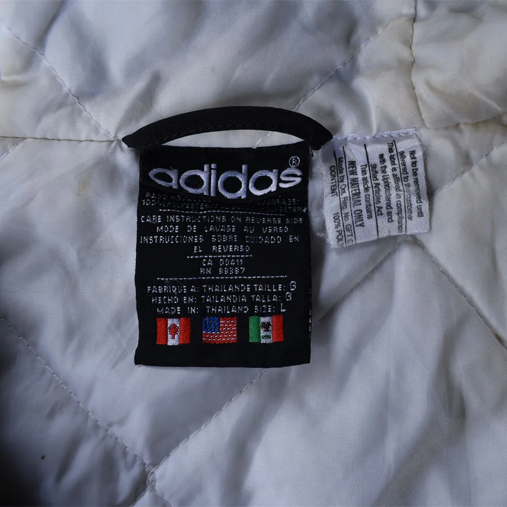 90’s adidas 中綿入り ナイロンジャケット 230115