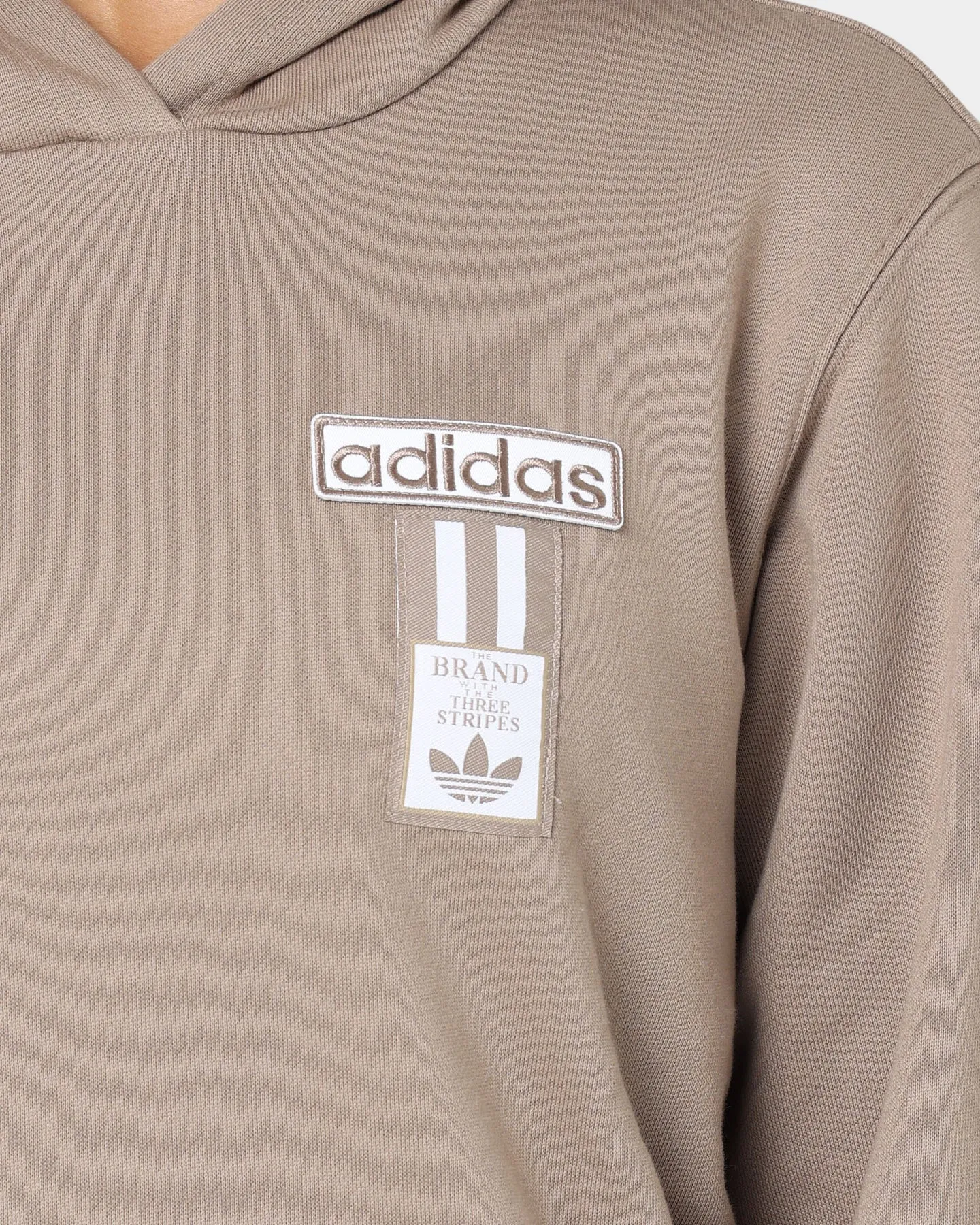 Adidas Women's Adibreak Hoodie Brown/Beige