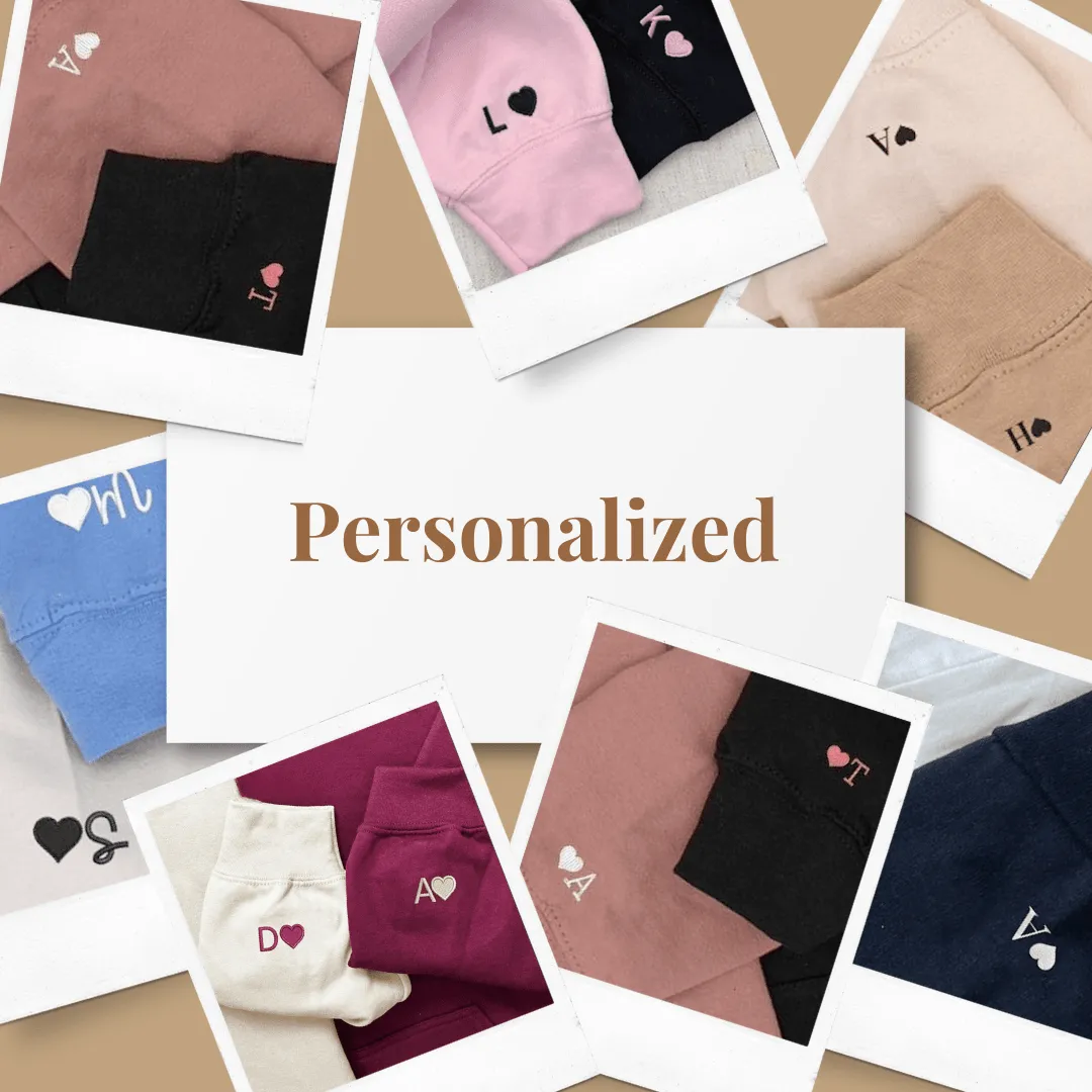 Adorable Duck Couple Matching Hoodies - Custom Embroidered Sweatshirts For Couples