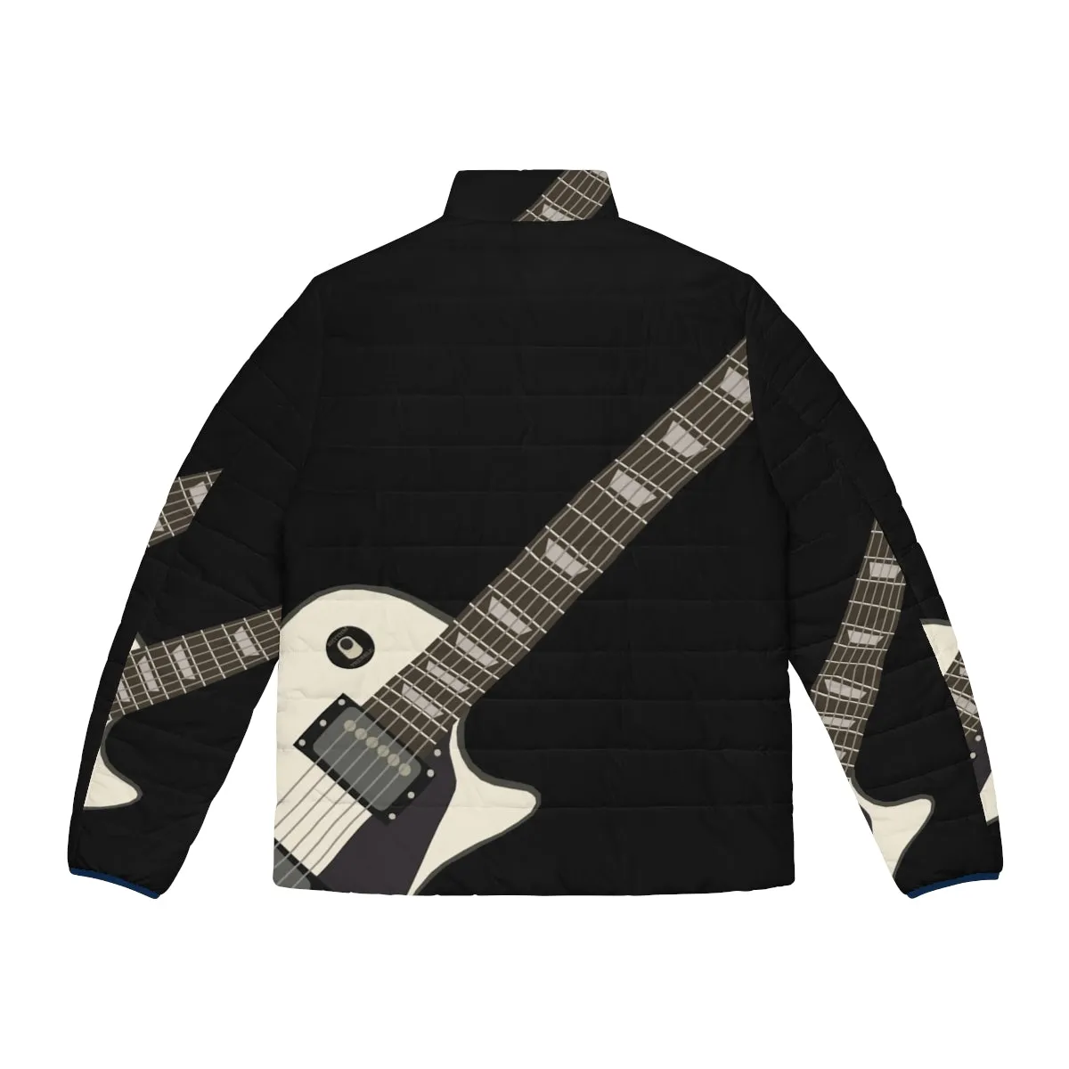 Air Guitar Puffer Jacket: Stay Warm and Rock On
