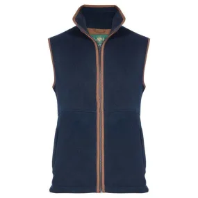 Alan Paine Navy Fleece Gilet