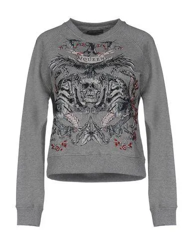 Alexander Mcqueen Women Sweatshirt Grey 12 UK