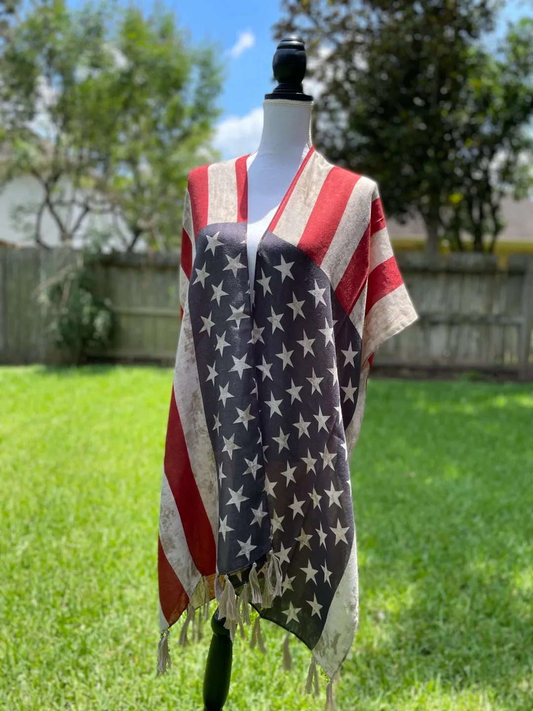American Flag Kimono