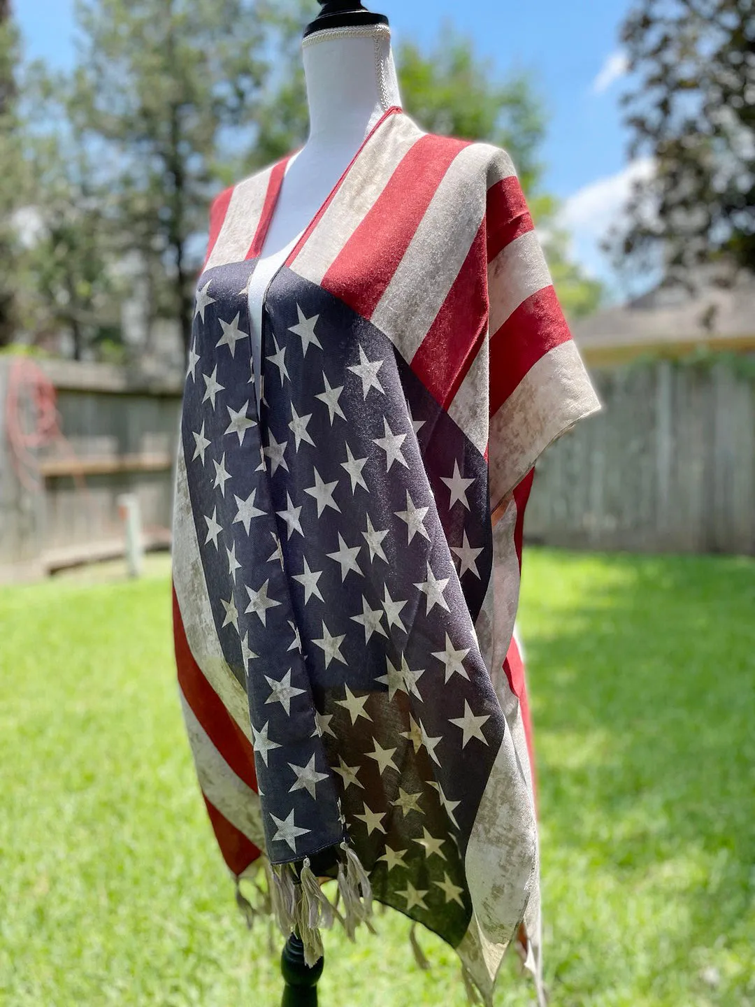 American Flag Kimono