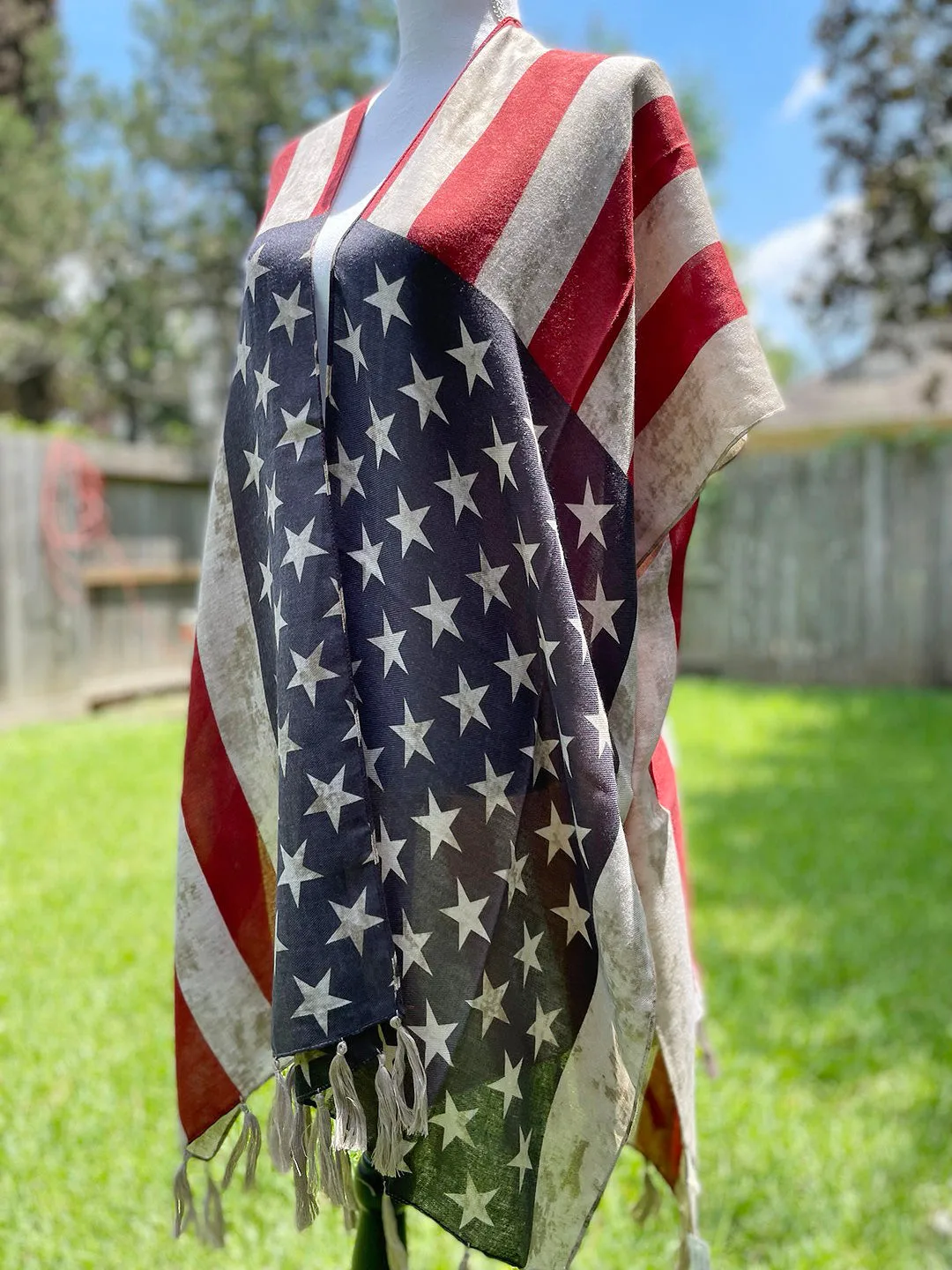 American Flag Kimono