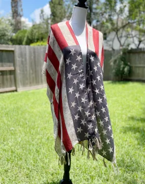 American Flag Kimono