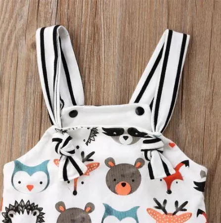 Animal Overall Romper