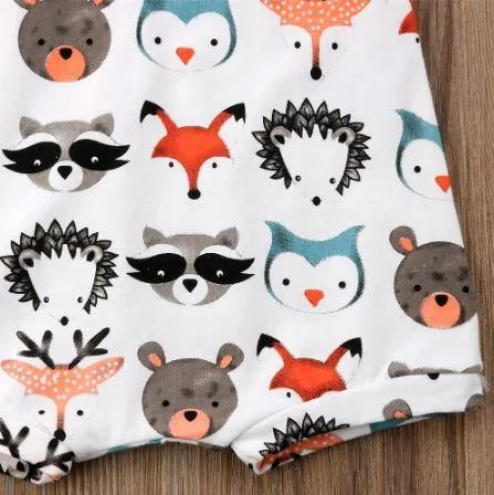 Animal Overall Romper