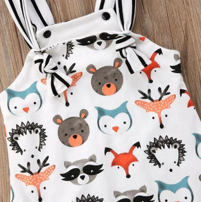 Animal Overall Romper