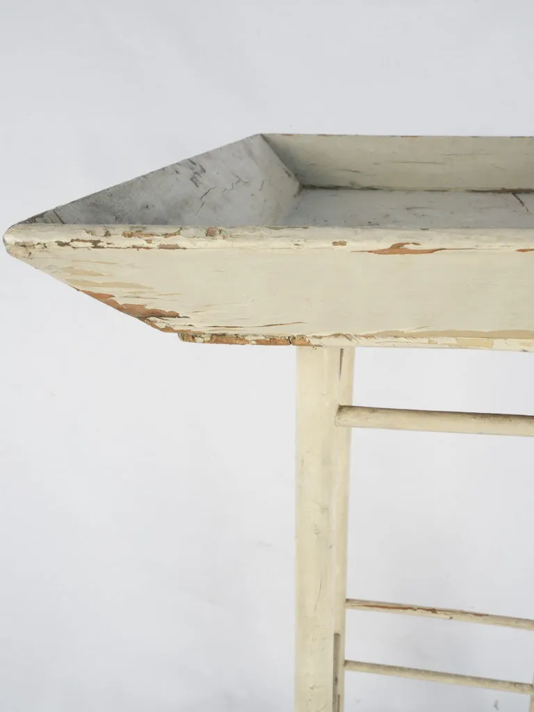 Antique wooden bar cart in Japanese style 27½"