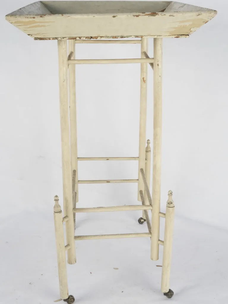 Antique wooden bar cart in Japanese style 27½"