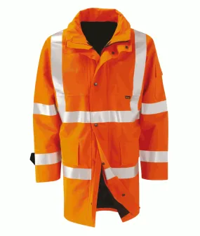 BAM Nuttall Gortex Hi Vis 3 Layer Jacket