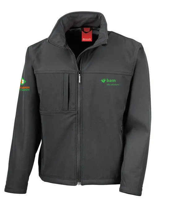 BAM Site Solutions Softshell Jacket - Three Layer