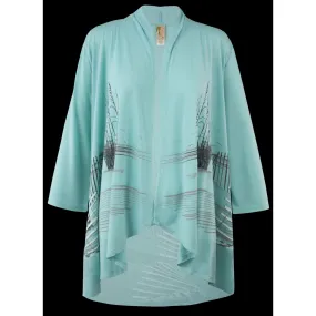 Beach Fence 3/4 Sleeve Kimono, by A Walk In The Park®
