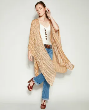 BELLA DONNA BEADED SILK KIMONO