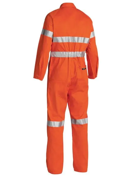 BISLEY Hi Vis Coverall 3M Reflective Tape (BC607T8)