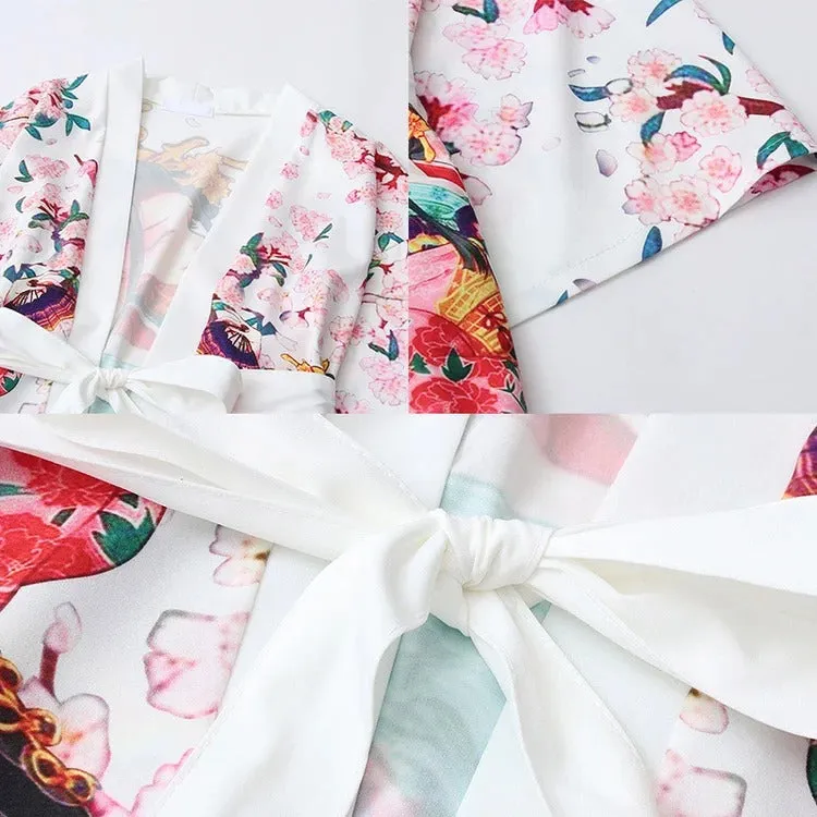 Blossom Dance Noble Birth Kimono Outerwear