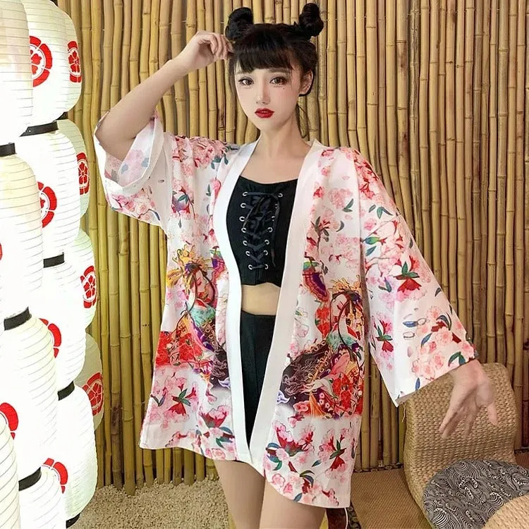 Blossom Dance Noble Birth Kimono Outerwear