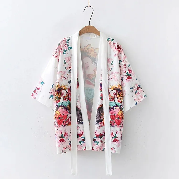 Blossom Dance Noble Birth Kimono Outerwear