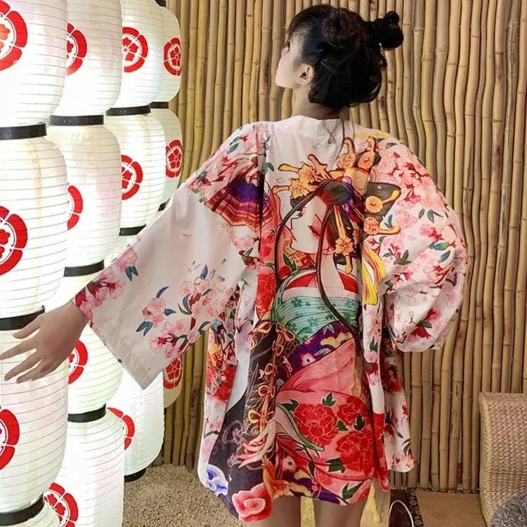 Blossom Dance Noble Birth Kimono Outerwear