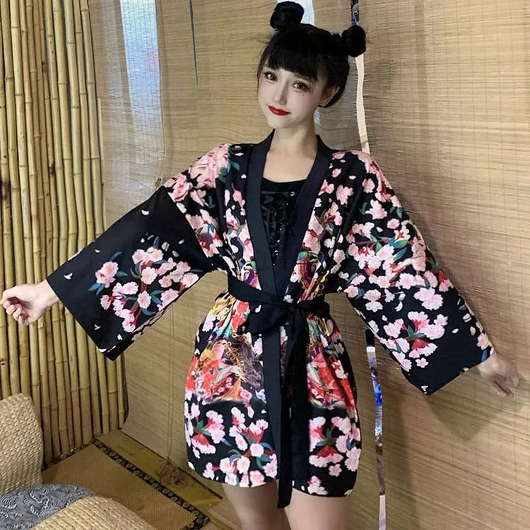 Blossom Dance Noble Birth Kimono Outerwear