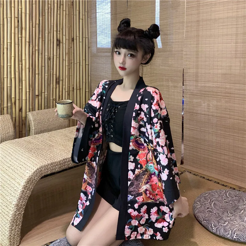 Blossom Dance Noble Birth Kimono Outerwear