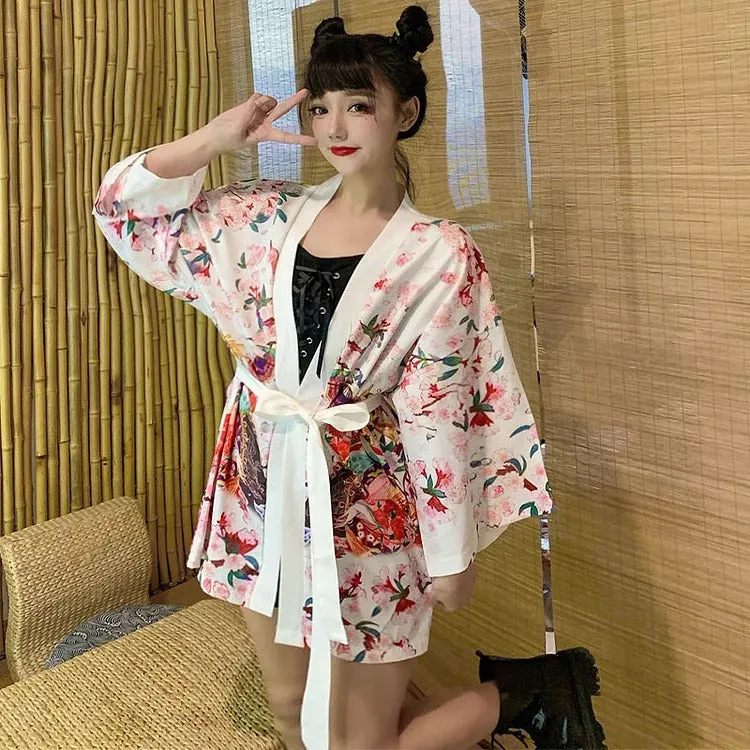 Blossom Dance Noble Birth Kimono Outerwear