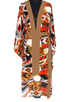 Boho - Guarani Kimono (Brown)