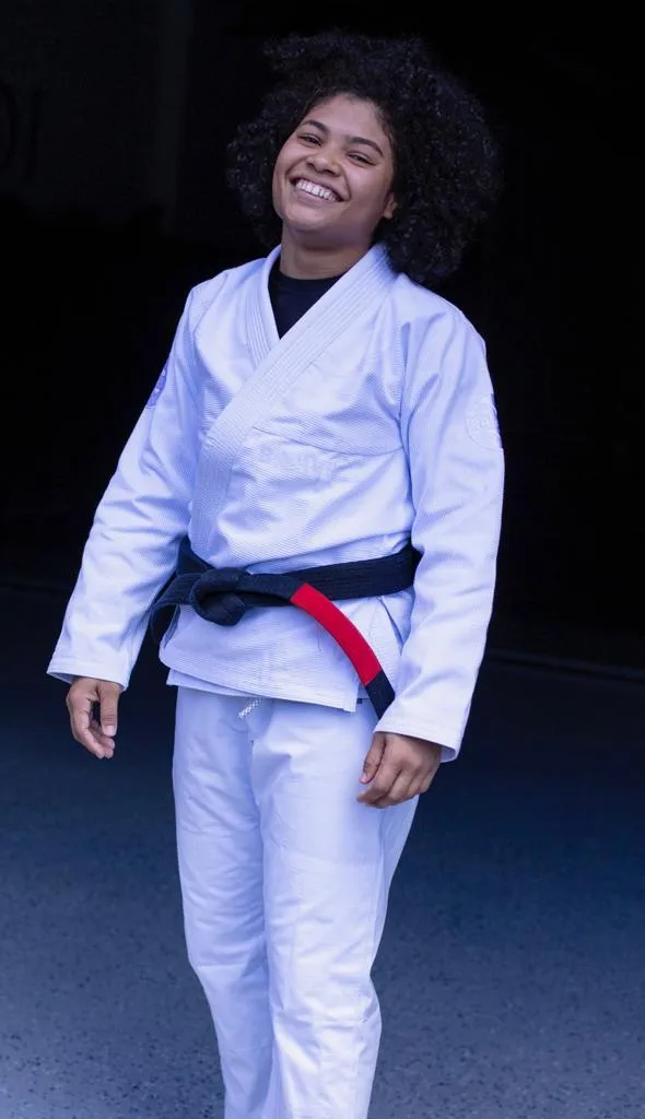 Brave Be Water Gi - White on White