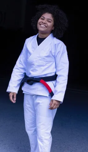 Brave Be Water Gi - White on White