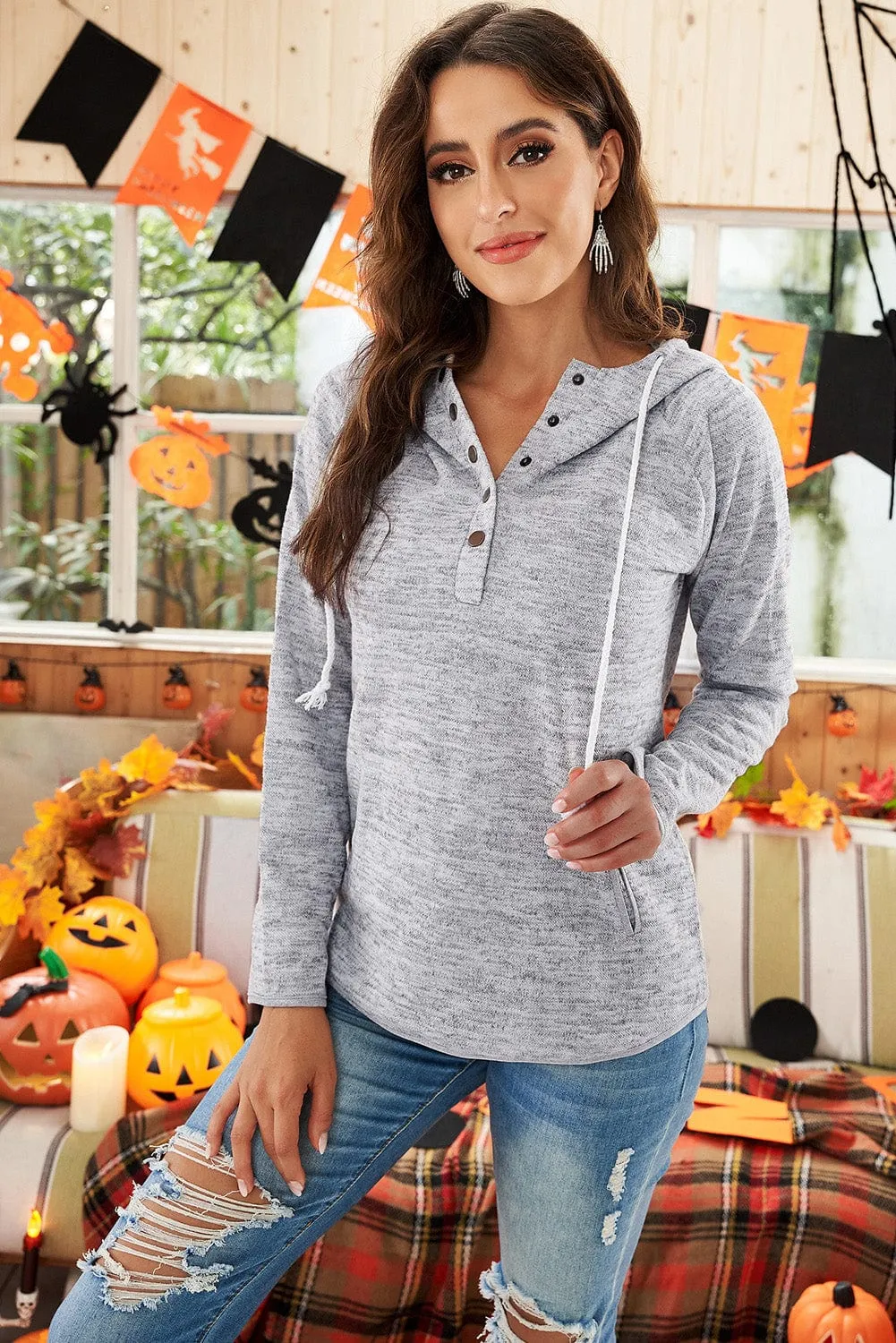 Button-Down Hoodie