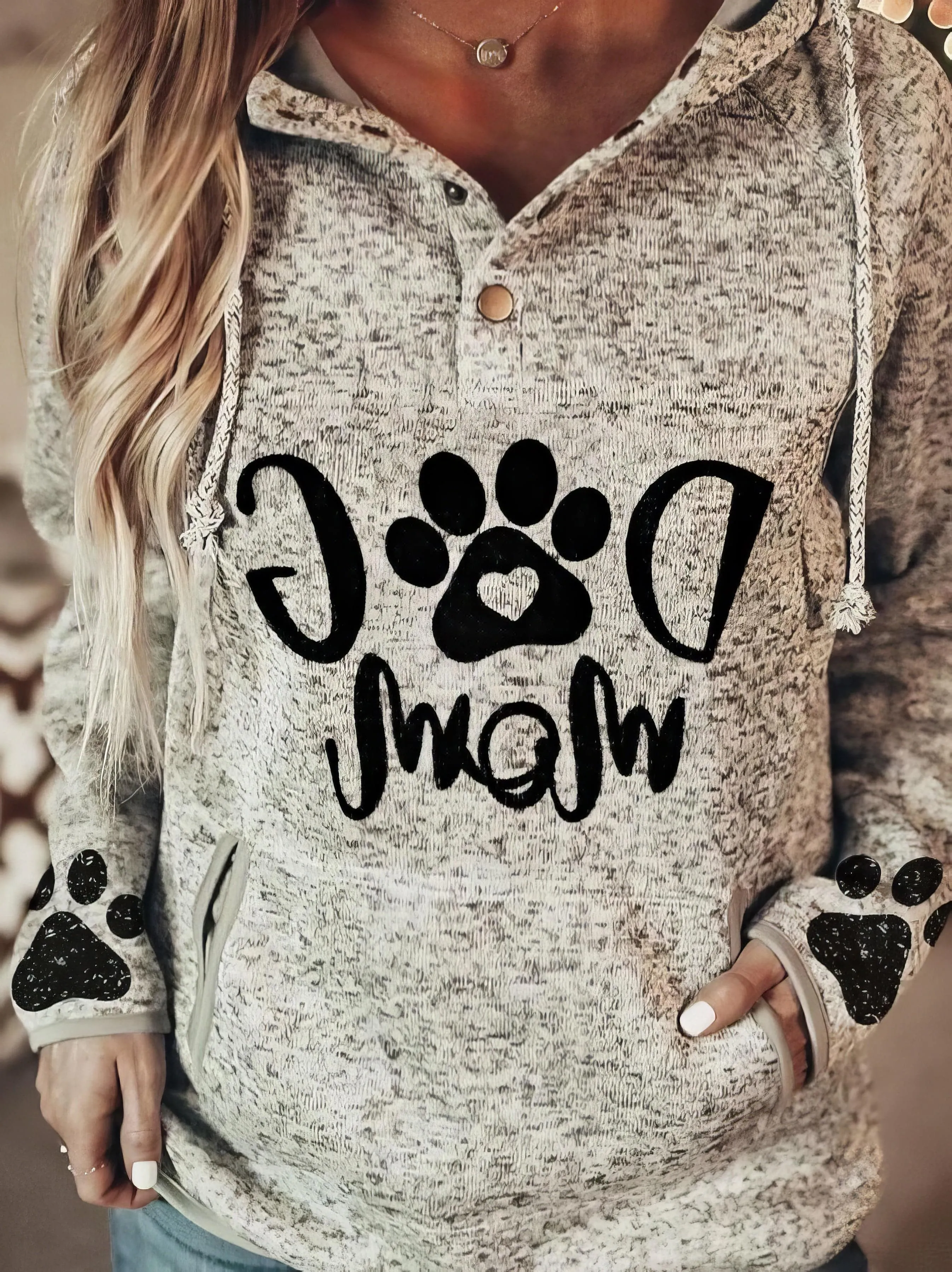 Button-Down Hoodie