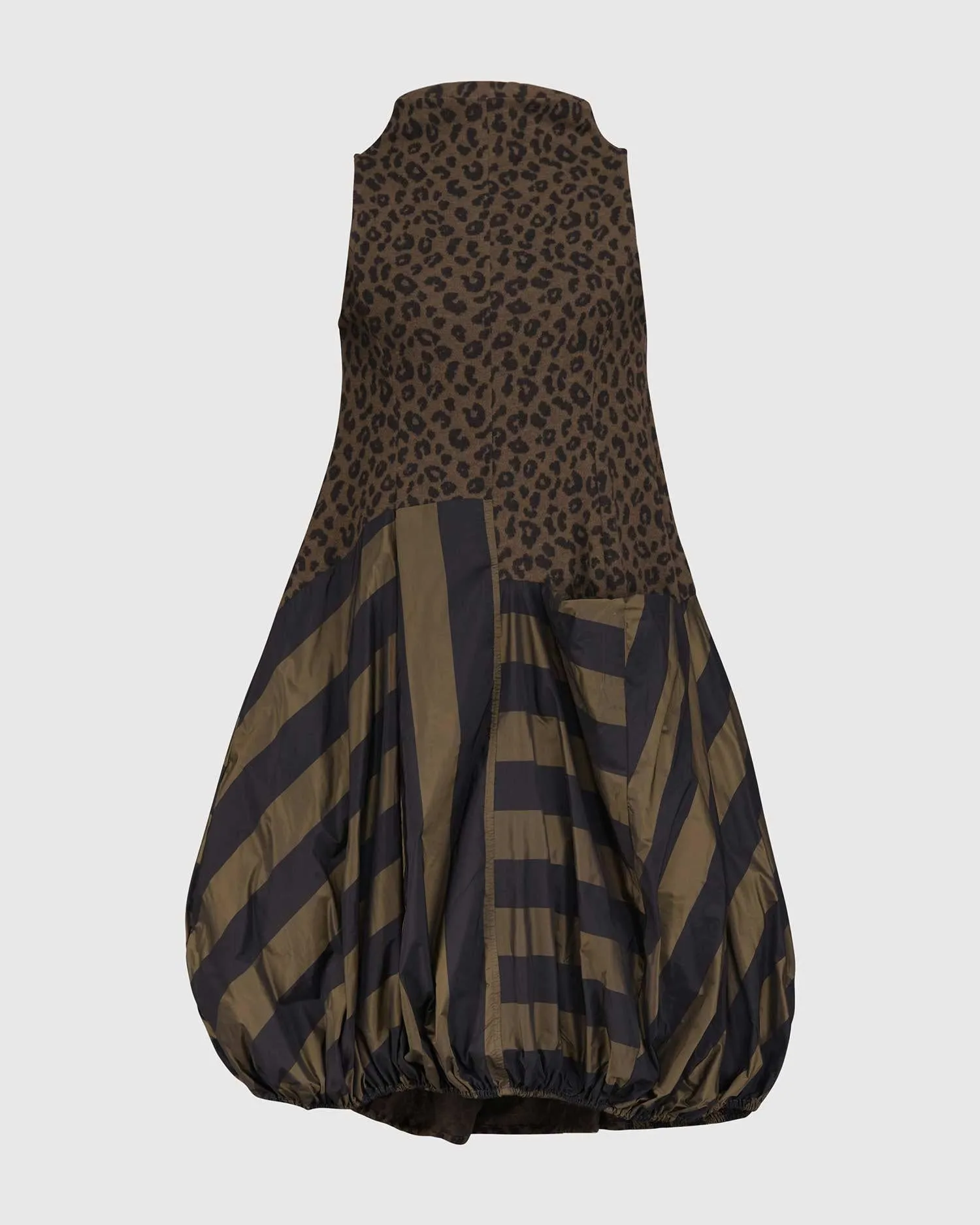 Chiu Whisper Wonderful Dress, Khaki