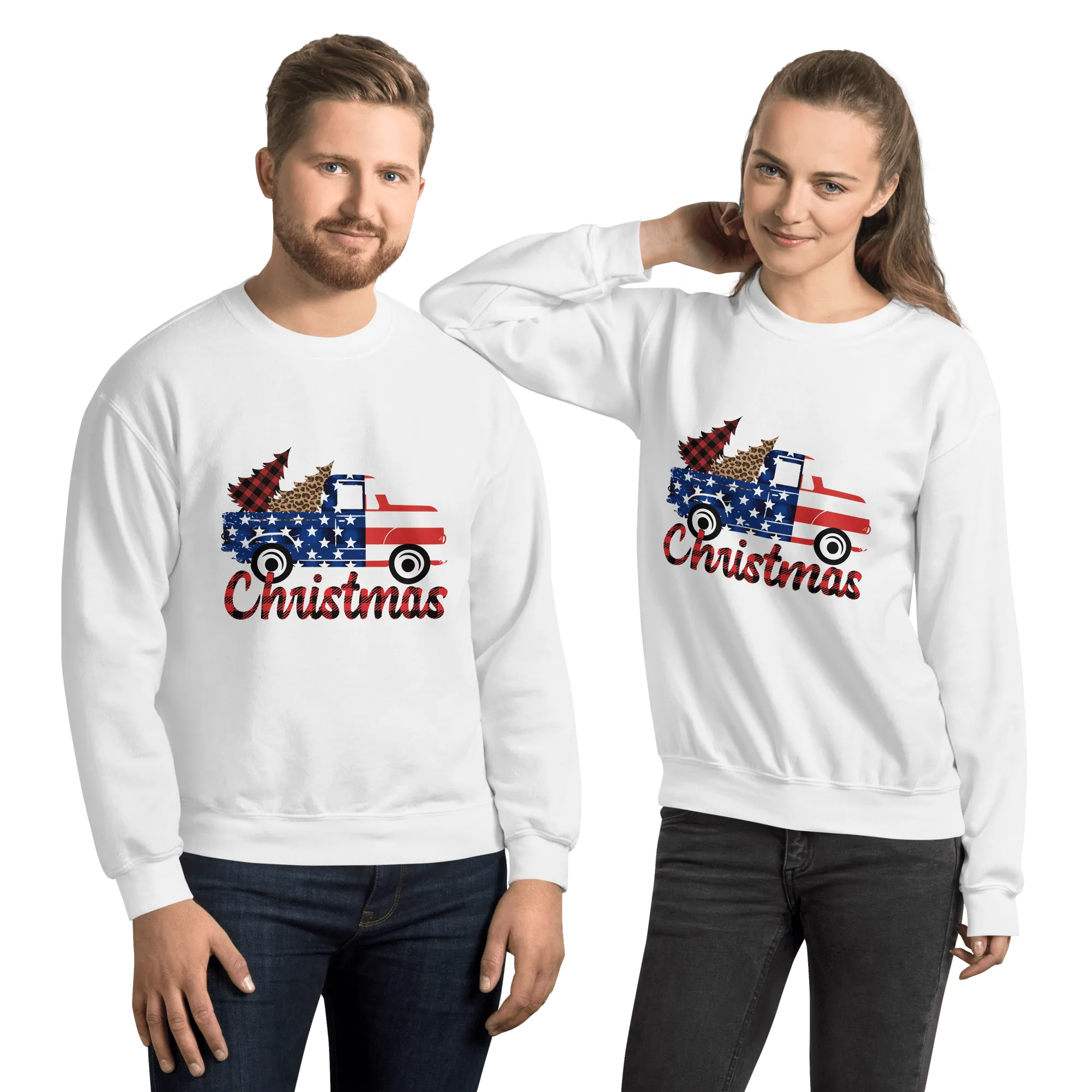 Christmas Truck Sweatshirt