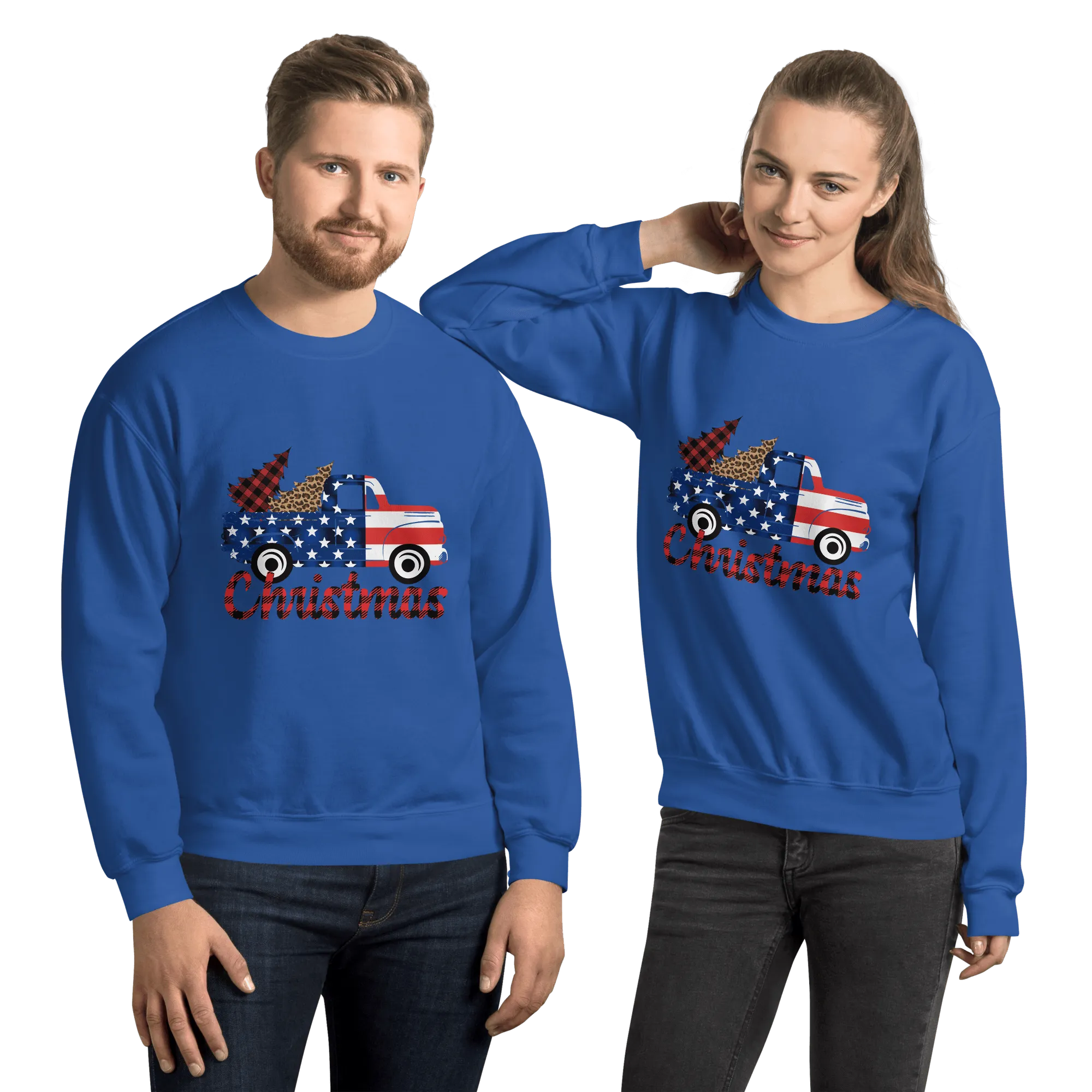 Christmas Truck Sweatshirt