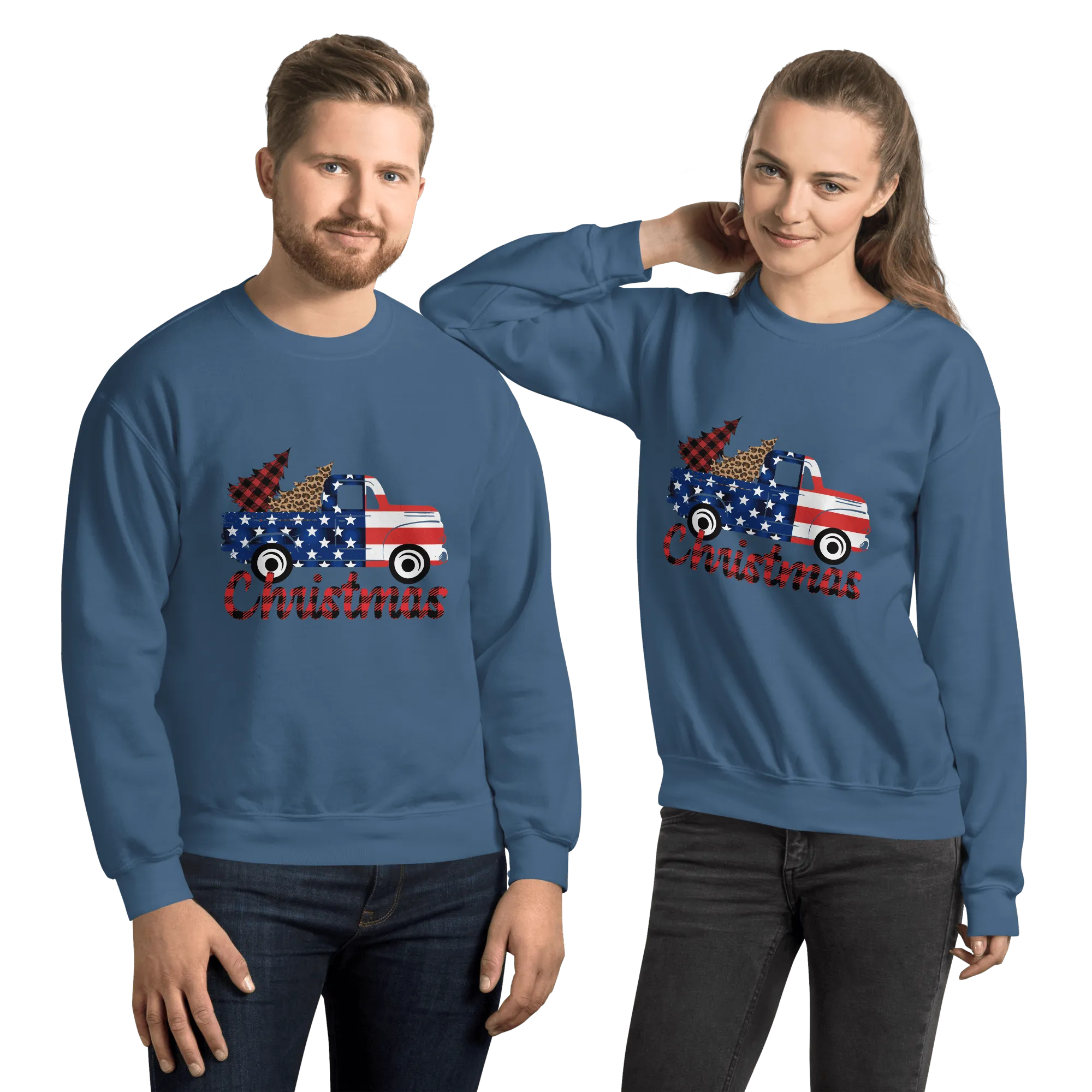 Christmas Truck Sweatshirt