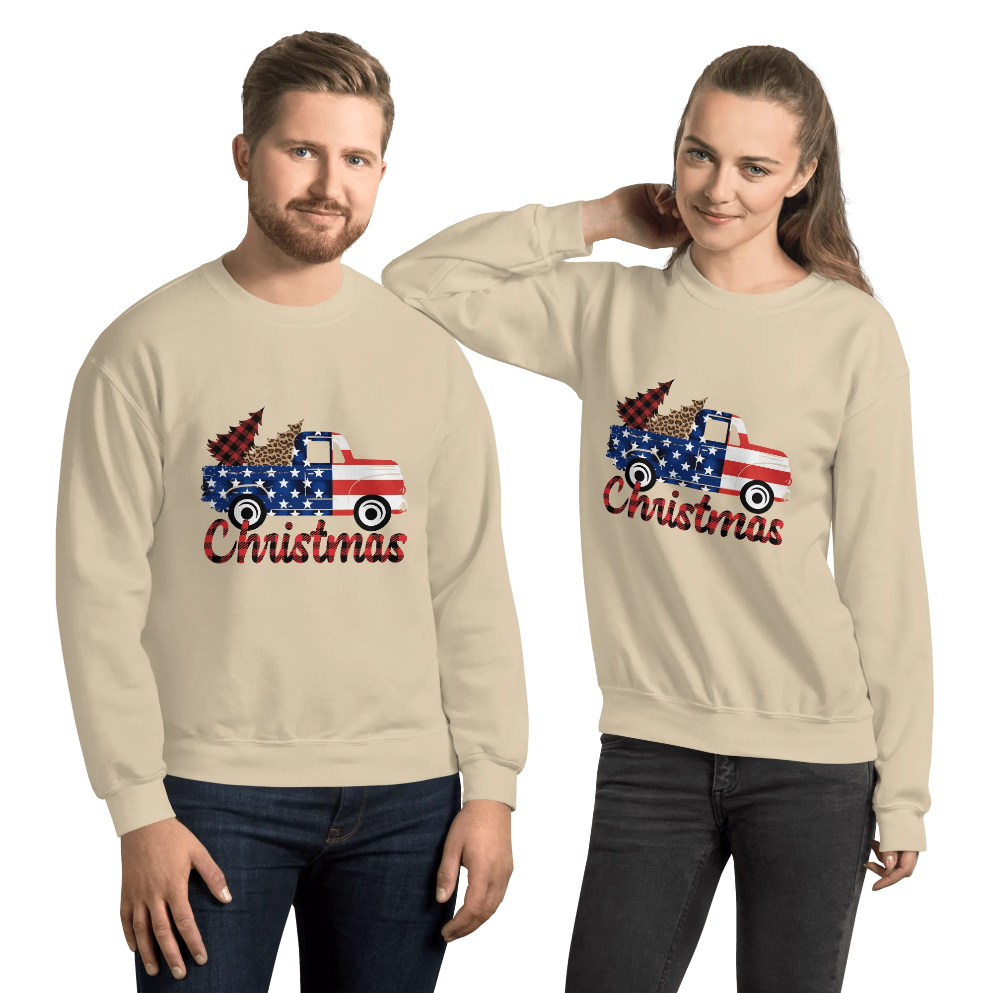 Christmas Truck Sweatshirt