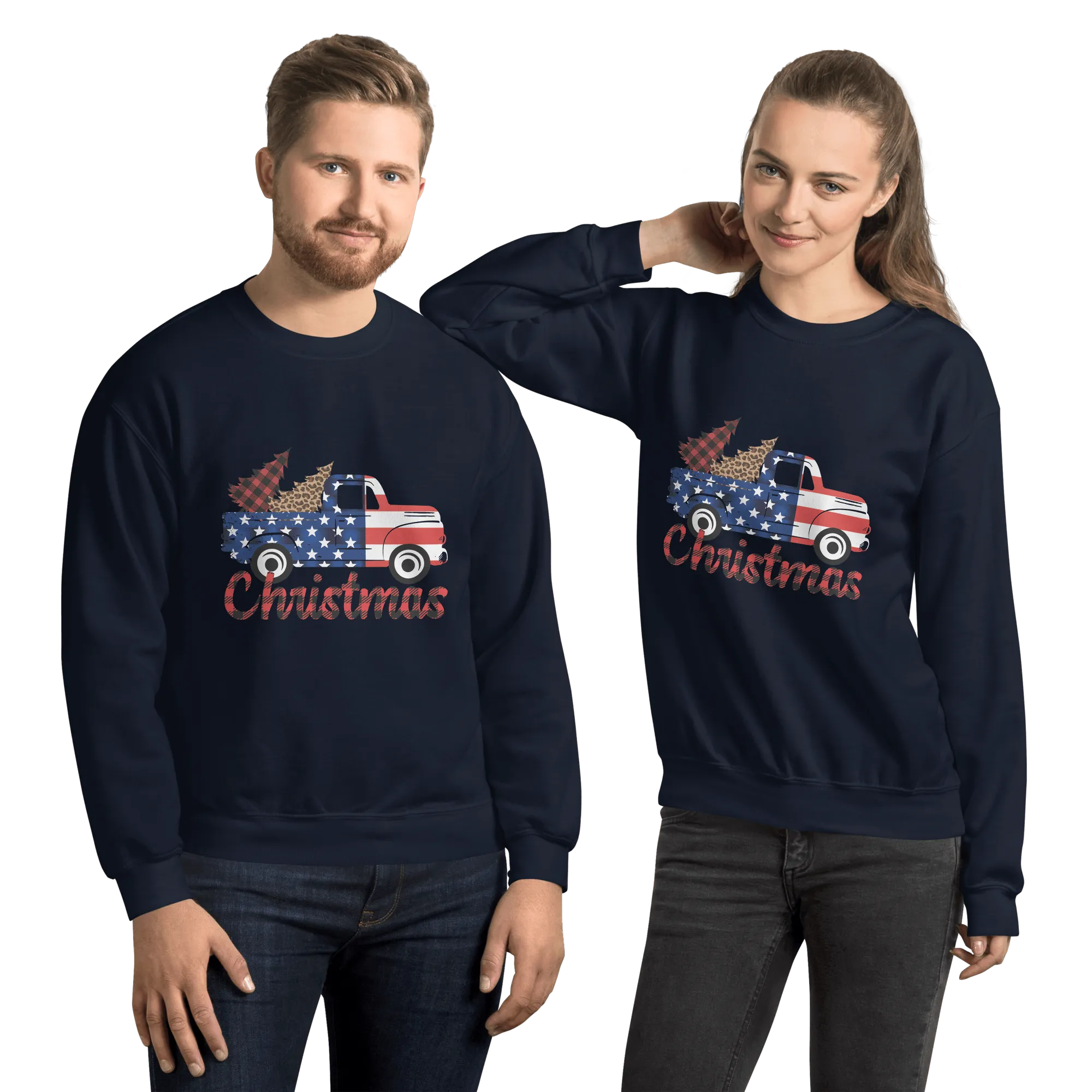 Christmas Truck Sweatshirt