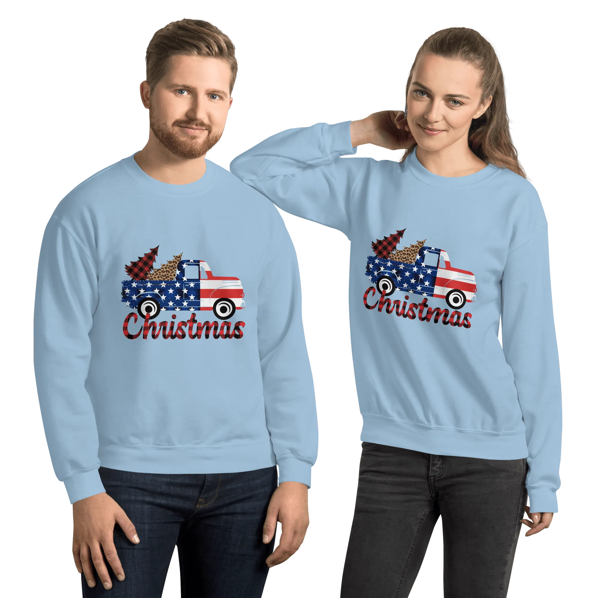 Christmas Truck Sweatshirt